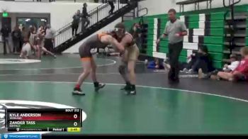 138 lbs Cons. Round 4 - Kyle Anderson, Worland vs Zander Tass, Buffalo