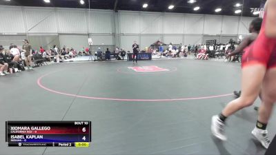 120 lbs Round 3 (8 Team) - Myra Pressnell, California Red vs Faith Hand, Indiana