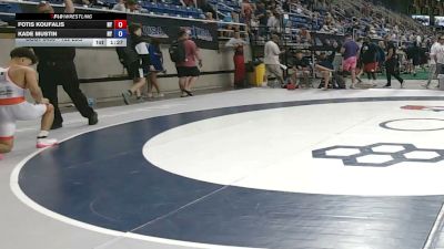 132 lbs Cons. Sub-rd Of 16 - Fotis Koufalis, New York vs Kade Mustin, New York