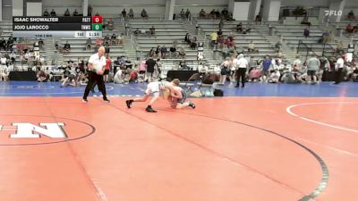106 lbs Round Of 64 - Isaac Showalter, Patton Trained Blue - HSB vs JoJo LaRocco, TNWC Black - HSB