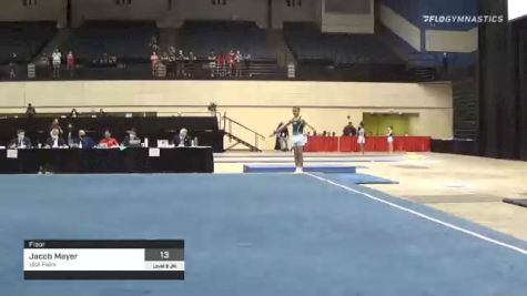 Jacob Mayer - Floor, USA Flairs - 2021 USA Gymnastics Development Program National Championships