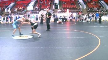 125 lbs Quarterfinal - Jackson Blum, Michigan Grappler RTC vs Garrison Weisner, Oregon Clay