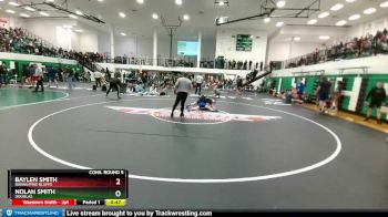 126 lbs Cons. Round 5 - Baylen Smith, Burns/Pine Bluffs vs Nolan Smith, Douglas