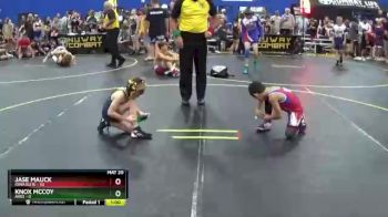 56 lbs Round 5 (6 Team) - Knox McCoy, Ares vs Jase Mauck, Iowa Elite