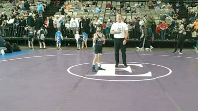 58-B2 lbs 3rd Place - Robert Gaceta, Spazz Wrestling vs Marco Maliarakis, Savage Wrestling Academy