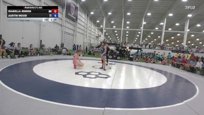 130 lbs Isabella Jensen, Minnesota vs Austin Wood, Texas