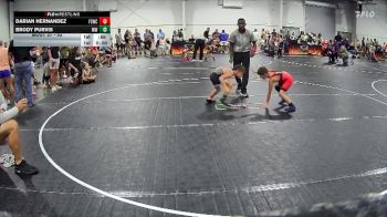 52 lbs Round 4 - Brody Purvis, Might Warriors vs Darian Hernandez, FL Scorpions Wrestling Club