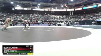 190 lbs Quarterfinal - Easton Kemper, Burns vs Elijah Dilworth, Soda Springs