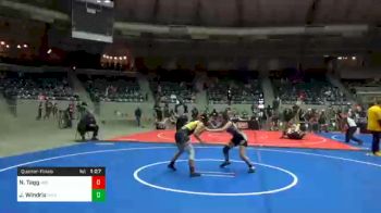 115 lbs Quarterfinal - Nevaeh Tagg, JAY HIGH SCHOOL vs Jayden Windrix, Warner Youth