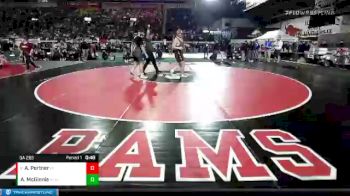 5A 285 lbs Cons. Round 3 - Austin Portner, Post Falls vs Aiden McGinnis, Mountain View