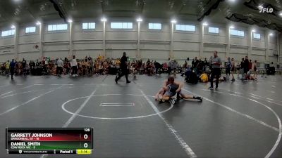 126 lbs Finals (8 Team) - Garrett Johnson, Dragonball GT vs Daniel Smith, Cow Rock WC