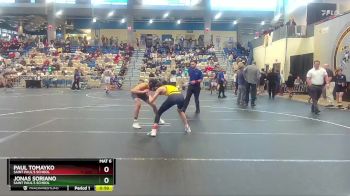 120 lbs 3rd Place Match - Jonas Soriano, Saint Paul`s School vs Paul Tomayko, Saint Paul`s School