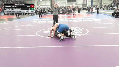 4 - 215 lbs Champ. Round 1 - Scottie Tompkins, Atlee vs Salem Awad, Loudoun County