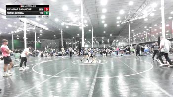 134 lbs Rr Rnd 2 - Nicholas Salamone, Gold Medal WC - HSC vs Frank Leanza, Team Nauman Silver Fox - HSC