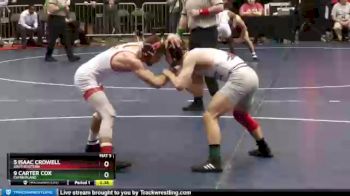 125 lbs Cons. Round 5 - 5 Isaac Crowell, Southeastern vs 9 Carter Cox, Cumberland