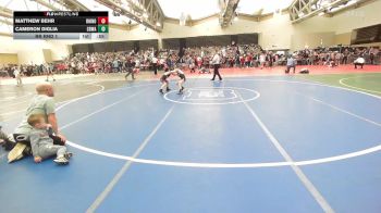 60-T lbs Rr Rnd 1 - Matthew Behr, Rhino Wrestling vs Cameron Diglia, CRWA