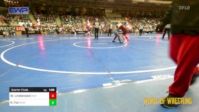 Quarterfinal - Whitton Lindamood, Weatherford Youth Wrestling vs Kayden Fox, Ready RP Nationals