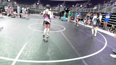 112 lbs Semifinal - Lily Nold, Midwest Misfits vs Anjelica Morales, Little Axe