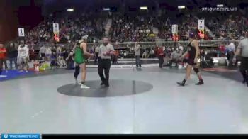 4A-160 lbs Semifinal - Noah Hone, Kelly Walsh vs Deyton Johnson, Thunder Basin High School