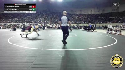 B3A-120 lbs 1st Place Match - Paxton Shultz, Bethel vs Louden Wolfe, Blackwell