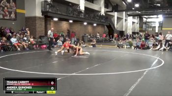 135 lbs Round 2 (4 Team) - Andrea Quinones, Minnesota Storm vs Teagan Carritt, Braided Brutes Wrestling