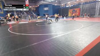 110 lbs Quarterfinal - Isla Silva, Mt Lebanon vs Olivia Mitchell, East Brunswick