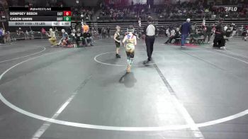 70 lbs Semifinal - Dempsey Beech, Eastern Junior Vikings vs Cason Uhrin, South Plainfield