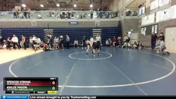 124/132 Round 4 - Keelee Mason, The Factory Wrestling Club vs Spencer Strong, Payette Wrestling Club