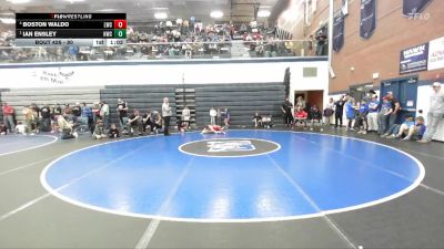 80 lbs Semifinal - Ian Ensley, Homedale Wrestling Club vs Boston Waldo, Lakeland Wrestling Club