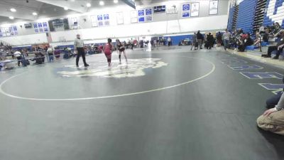 110 lbs Champ. Round 1 - Mia Martinez, Heritage (Romoland) vs LeiNahje Aguilar, Northgate