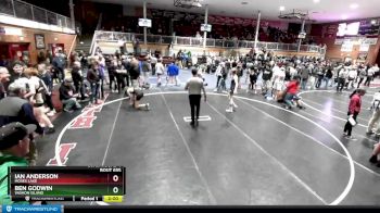 132 lbs Cons. Round 4 - Ben Godwin, Vashon Island vs Ian Anderson, Moses Lake