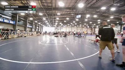 132 lbs Rr Rnd 1 - Chris Johnson, Team RJN - HSB vs Crew Cox, Ground Up USA (RED) - HSB