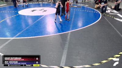 43 lbs X Bracket - Roy Dschaak, Valdez Youth Wrestling Club Inc. vs Adam Rathibhan, Anchor Kings Wrestling Club