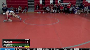 145 lbs Round 1 (12 Team) - Tanner Smith, Oak Mountain vs Sam Sutton, Homewood Hs