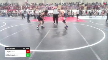 132 lbs Consi Of 16 #2 - TaShek Byers, Westside WC vs Connor Martindale, Bayfield Wrestling