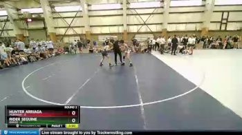 106 lbs Round 2 (8 Team) - Hunter Arriaga, MONTANA1 vs Rider Seguine, Idaho2