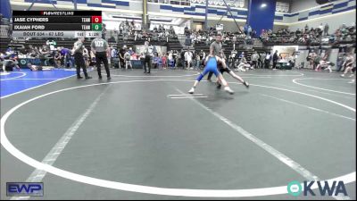 67 lbs Rr Rnd 3 - Jase Cyphers, Team Guthrie Wrestling vs Ixaiah Ford, Team Guthrie Wrestling