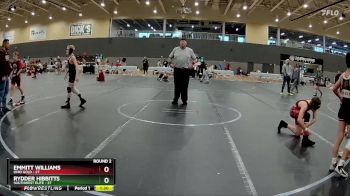 96 lbs Round 2 (6 Team) - Rydder Hibbitts, SouthWest Elite vs Emmitt Williams, Ohio Gold