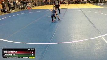 40 lbs Cons. Round 1 - Jett Pohlen, Z-M (Zumbrota/Mazeppa) vs Brayden Moua, O.A.A. Titan Wrestling