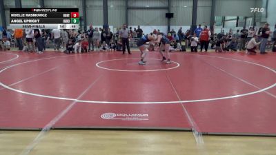 140 lbs Semifinal - Noelle Rasmovicz, Huntingdon vs Angel Upright, Hanover