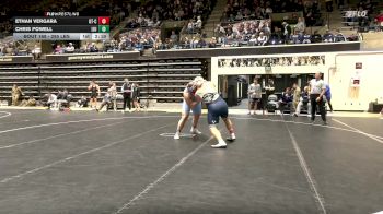285 lbs Consi Of 4 - ETHAN VERGARA, Tennessee-Chattanooga vs Chris Powell, Long Island University