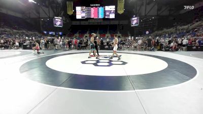 120 lbs Cons. Rd Of 64 - Evan Provost, OR vs Meison Tollefson, IA