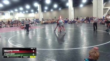 285 lbs Round 3 (6 Team) - Ethan Kent, Florida Young Gunslingers vs Benjamin Moore, Division-1