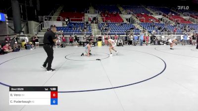 126 lbs Cons 64 #2 - Brandon Veno, OH vs Cael Puderbaugh, KS