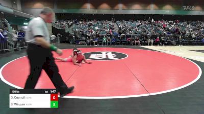 190 lbs Round Of 64 - Dylan Council, Eaglecrest vs Benjamin Winjum, West Linn