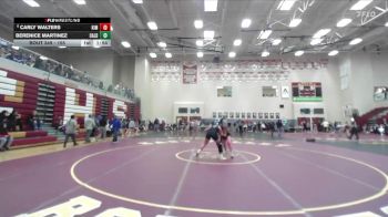 155 lbs Champ. Round 2 - Berenice Martinez, Caldwell vs Carly Walters, Kimberly