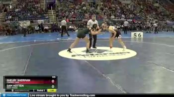 145 lbs Cons. Round 3 - Shelby Sherman, Central Cass vs Sam Hotten, West Fargo