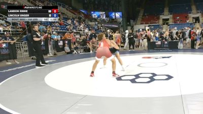 144 lbs Cons. Sub-rd Of 32 - Landon Rinke, Minnesota vs Lincoln Unger, Nebraska