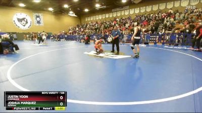 126 lbs Cons. Round 3 - Justin Yoon, Chaminade vs Joshua Marquez, Kerman