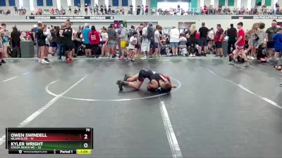 76 lbs Round 3 (6 Team) - Owen Swindell, Killer Elite vs Kyler Wright, Cocoa Beach WC